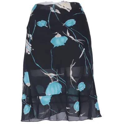 Rok (Zwart, Blauw, Meerkleurig) van Bluoltre Viscose