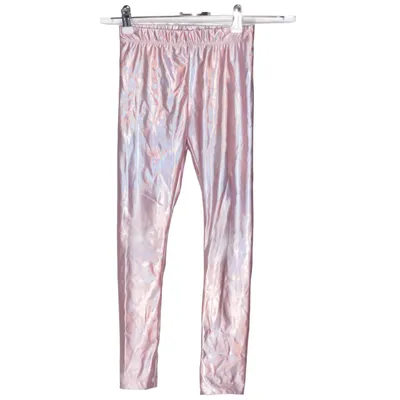 Leggings (Rosa) från MyWear Kids Elastan, Polyester