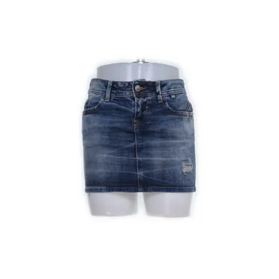 Denim skirt (Blue) from LTB Cotton, Elastane