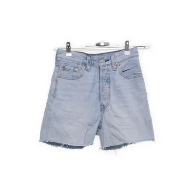 Denim shorts (Ribcage Straight) from Levi Strauss & Co Cotton, Lyocell