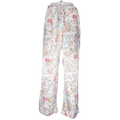 Pajama pants (White, Multicolored) from Lindex Elastane, Polyester
