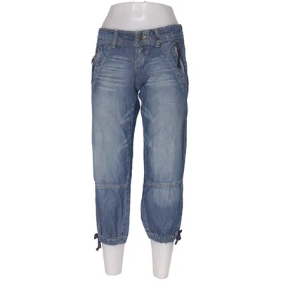 Pantacourt (Bleu) de Guess Jeans Coton