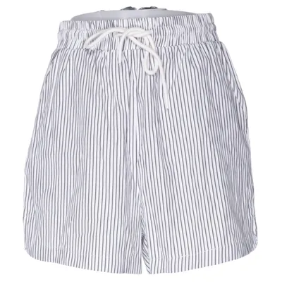 Pyjamasshorts (Vit, Svart) från Daphne Bomull, Polyester