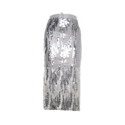 Rok (Wit, Zilver) van Divided by H&M