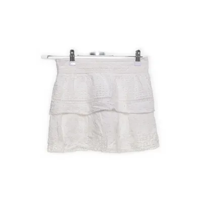 Skirt (White) from Zara Cotton