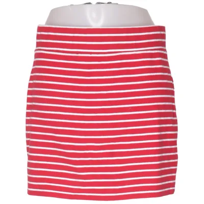 Skirt (Red, White) from Brooker Cotton, Elastane