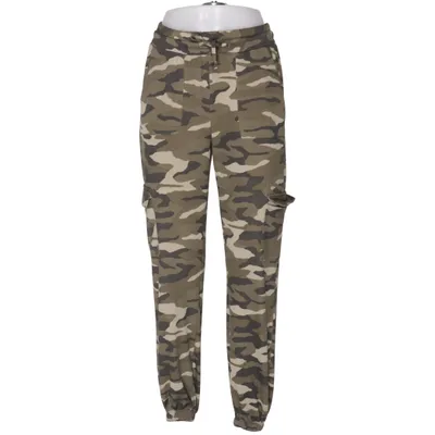 Cargobyxor (Grön, Flerfärgad) från Gina Tricot Elastan, Polyester