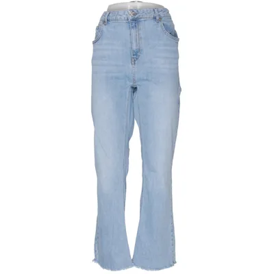 Jeans (Blå) fra Denim Rebel Bomuld, Elastan
