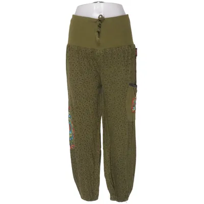 Harem pants (Green, Multicolored) from Guru Shop Cotton
