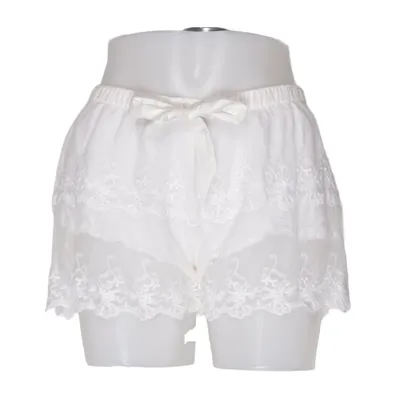 Pyjamasshorts (Hvid) fra Censored Elastan, Polyester