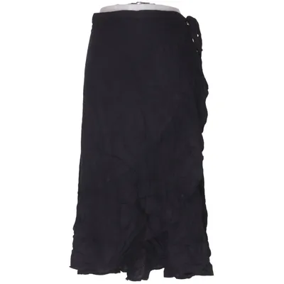 Wrap skirt (Black) from Pernilla Wahlgren Viscose