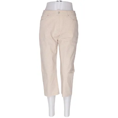 Chino (Beige) de Casual Wear Élasthane, Polyester, Viscose