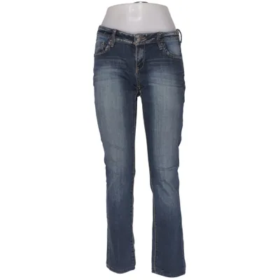 Spijkerbroek (Blauw) van Mango Jeans Katoen, Elastaan