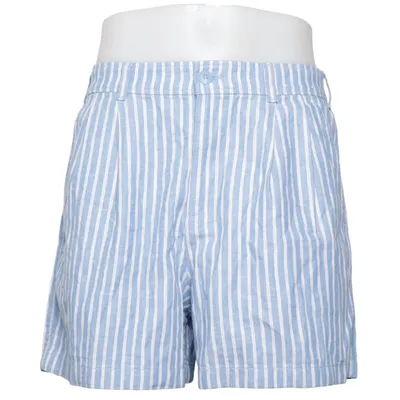 Shorts (Blå, Vit) från Uniqlo Bomull, Linne, Polyester