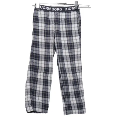 Pantalon de pyjama (Bleu, Blanc, Gris) de Björn Borg Coton