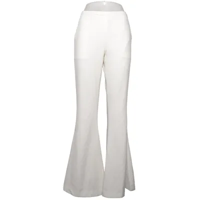 Palazzobyxor (Vit) från By Malina Collection Polyester, Bomull