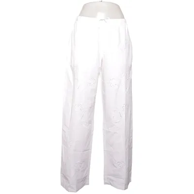 Palazzo pants (White) from NA-KD Cotton, Polyester