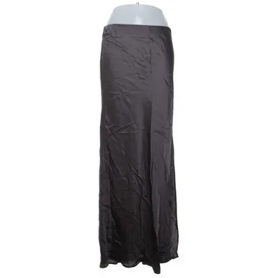 Långkjol (Grå) från Weekday Elastan, Viskos