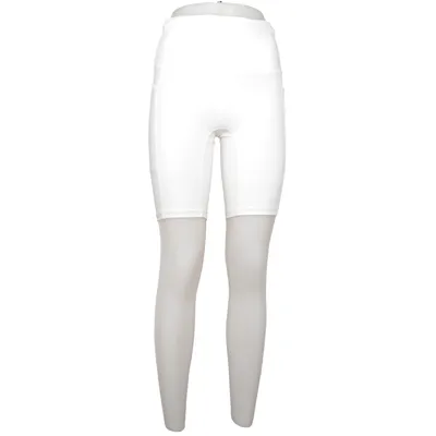 Kompressionsshorts (Vit) från Exercere Elastan, Nylon