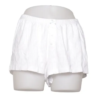 Pyjamasshorts (Vit) från Bik Bok