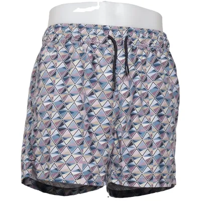 Badshorts (Blå, Flerfärgad) från Nikben Elastan, Polyester