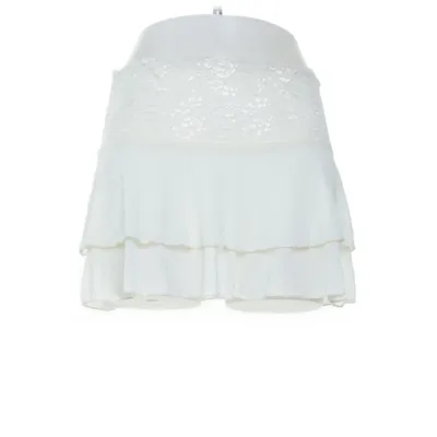 Kjol (Gul) från By Emilina Elastan, Polyester