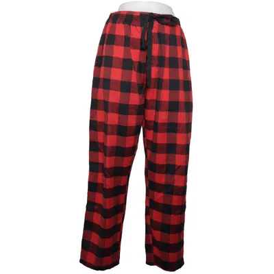 Pajama pants (Red, Black) from Follow Me Cotton, Polyester