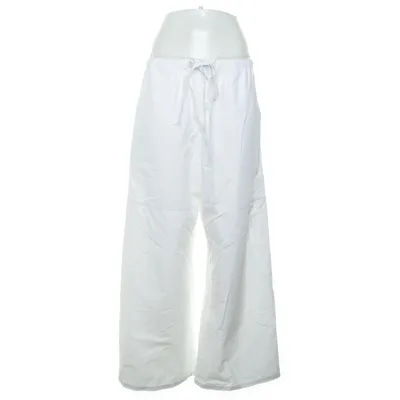 Palazzo pants (White) from H&M Cotton