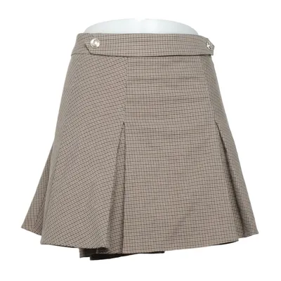 Kjol (Beige, Grå) från H&M Polyester, Viskos, Elastan