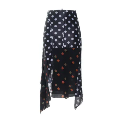 Maxi nederdel (Sort, Flerfarvet) fra JW Anderson Polyester, Silke