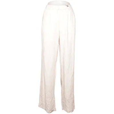 Pantalon patte d'éléphant (Loose Linen Pants) de NLY Trend Lin, Polyester, Viscose