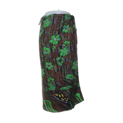 Kjol (Grön, Flerfärgad) från Prada Silke