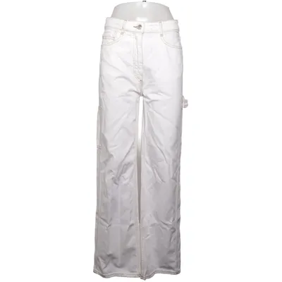 Jeans (Vit) från Saks Potts Skinn, Ekologisk bomull