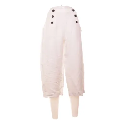 Trekvartsbyxor (Vit) från Dobber Linne, Viskos