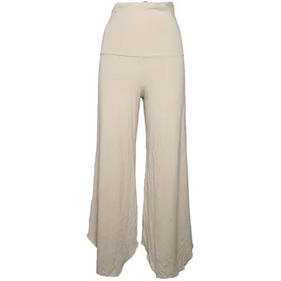 Palazzohose (Beige) von Indigo Luna Elasthan, Viskose