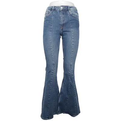 Jeans (Blå) från Divided by H&M Bomull, Elastan, Polyester
