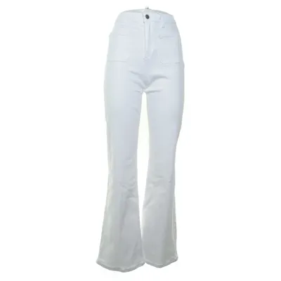 Jeans (Wide Flared Stretch Jeans Tall White) från Sanne Alexandra Bomull, Elastan, Polyester