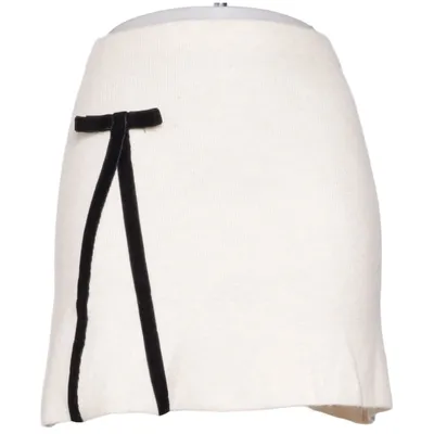 Kjol (Beige, Svart) från Zara Akryl, Polyamid, Polyester, Ull