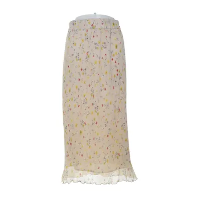 Kjol (Beige, Flerfärgad) från Ganni Polyester