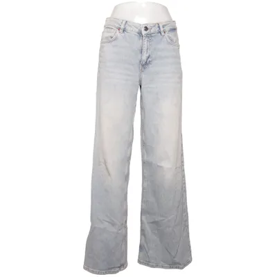 Jeans (Blå) från Never Denim Elastan, Återvunnen bomull