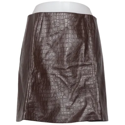 Kjol (Brun) från KappAhl Polyester, Polyuretan