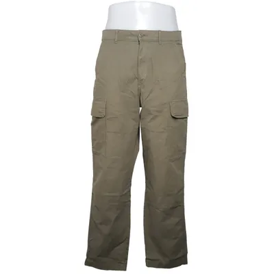 Cargobyxor (Grön) från Uniqlo Bomull, Elastan