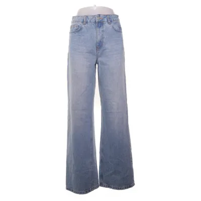 Jeans (High Waist Wide Leg Jeans) fra NLY Jeans Bomuld