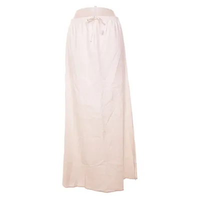 Maxi skirt (Linen Blend Drawstring Detail Maxi Skirt) from NA-KD Elastane, Linen, Viscose