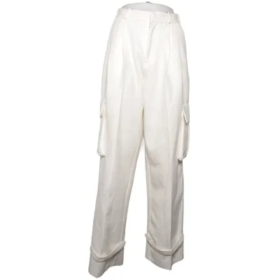 Cargobyxor (Vit) från Voir Voir Elastan, Polyester