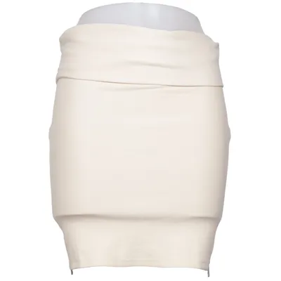 Jupe (Beige) de Zara Élasthane, Polyester