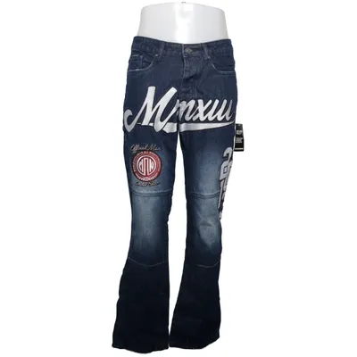 Jeans (Blå) från Boohoo Man Bomull
