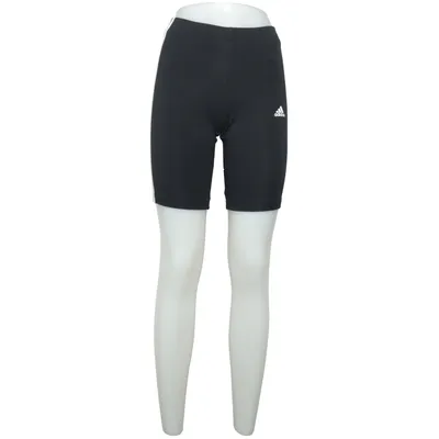 Short de compression (Noir, Blanc) de Adidas Coton, Élasthane