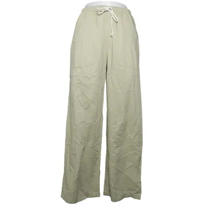Palazzobyxor (Grön) från Uniqlo Bomull, Linne, Polyester, Viskos