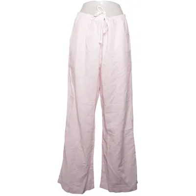 Pants (Pink) from Uniqlo Cotton, Linen, Polyester, Viscose